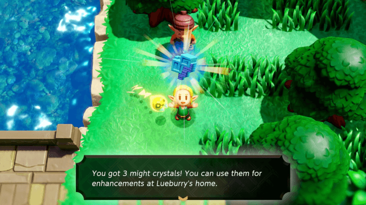 Might Crystal x3 (Acorn Gathering) overworld location