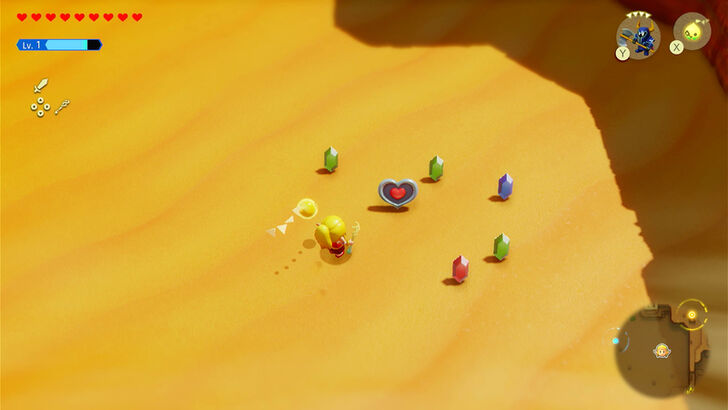 Heart Piece (Wild Sandstorms) overworld location