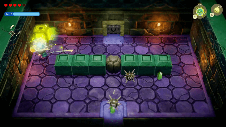 2 - Shoot Sparks into the Yellow Block