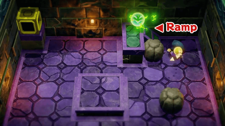 3 - Use the Ramp on the Upper Right