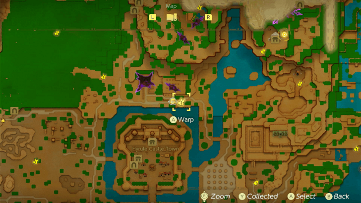 Waypoint map location