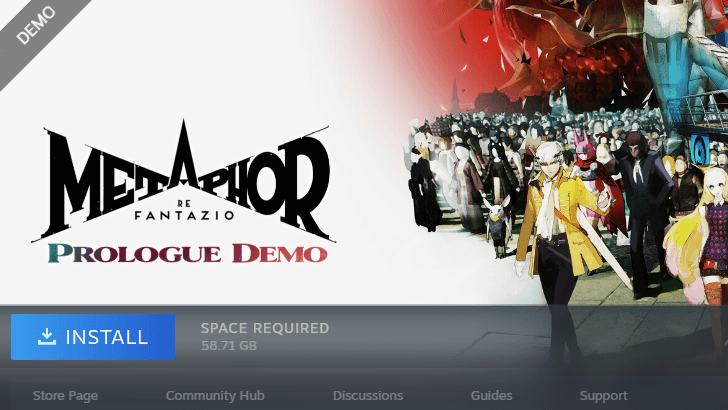 Metaphor ReFantazio - Steam Demo