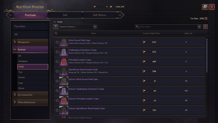 Auction House Trading