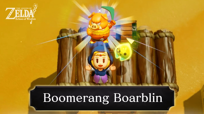 The Legend of Zelda: Echoes of Wisdom - Boomerang Boarblin Banner