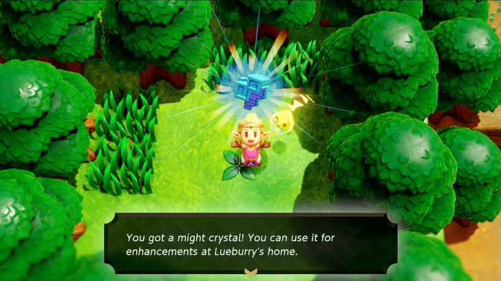 Might Crystal overworld location