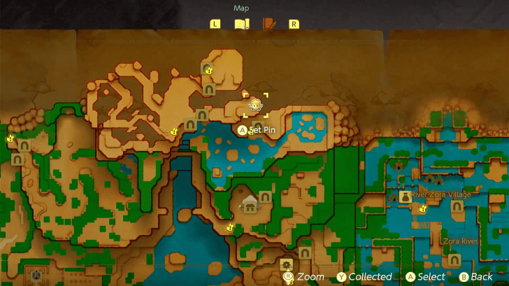 Might Crystal x2 (Stilled Hebra Mountain Passage) map location