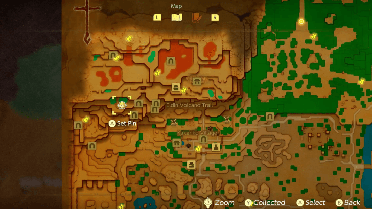 Might Crystal x2 (Stilled Western Eldin Volcano) map location