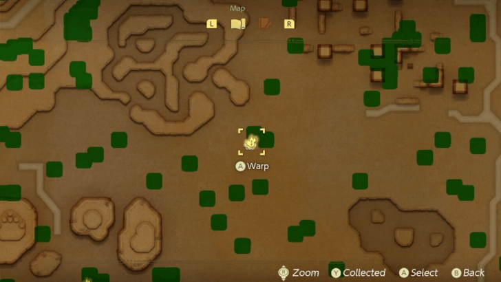 Waypoint map location