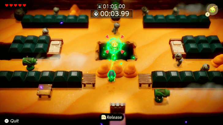 Bind to Enemies and drop them in the nearest hole