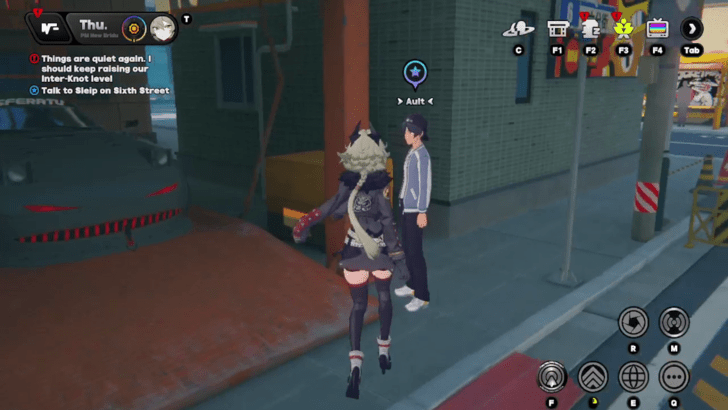 Talk to Ault in Sixth Street