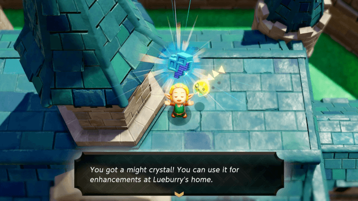 Might Crystal overworld location