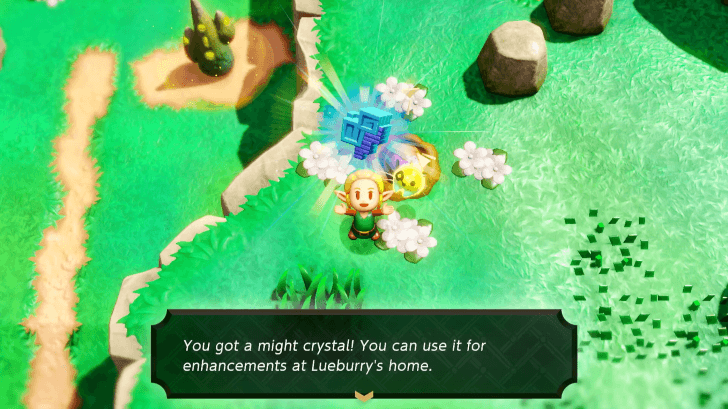 Might Crystal overworld location