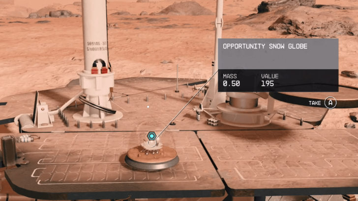 Opportunity Snow Globe