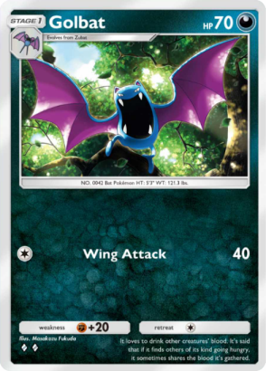 Pokemon TCG Pocket-  Golbat(A1 173)