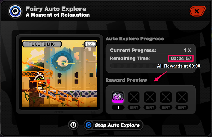 How to Use Fairy Auto Explore