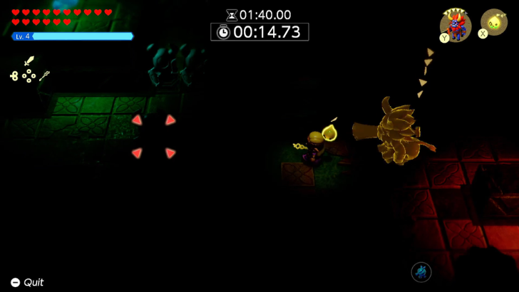 Lock On to locate enemies in the dark