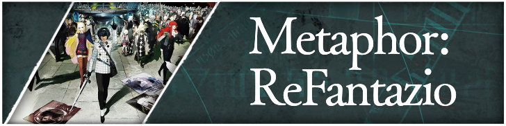 Metaphor ReFantazio - Partial Banner