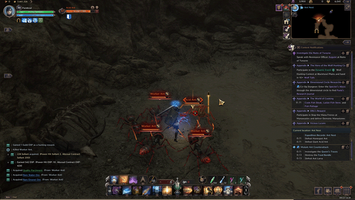 Defeat Enemies in Open-world Dungeons