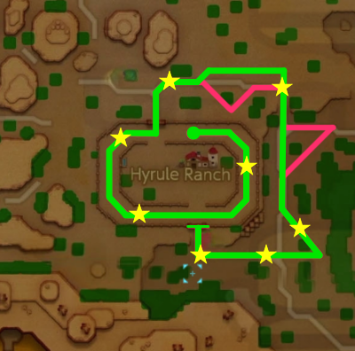 Flag Race - Long Course Shortcut