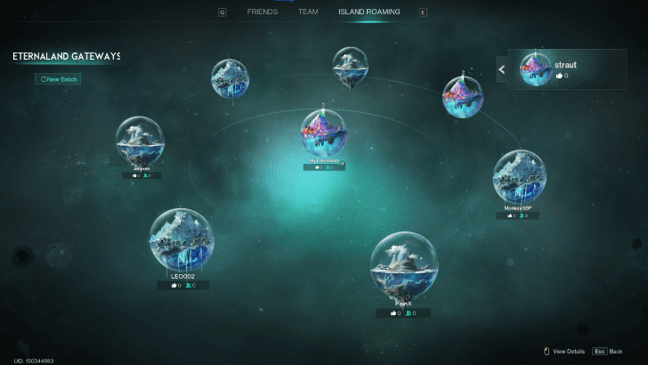 Once Human - Eternaland Island Roaming screen