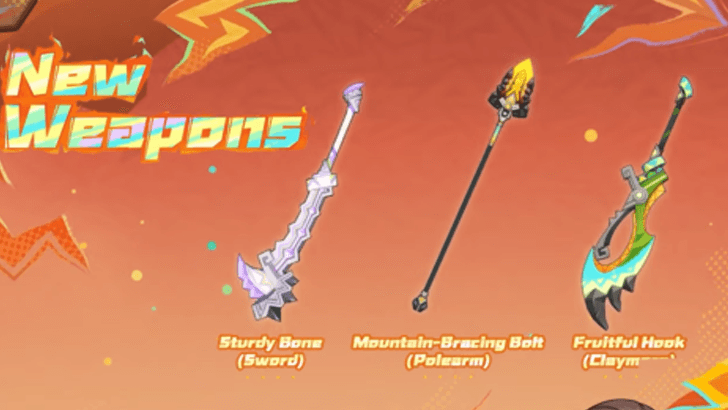 Genshin Impact - 5.1 New Waeapons