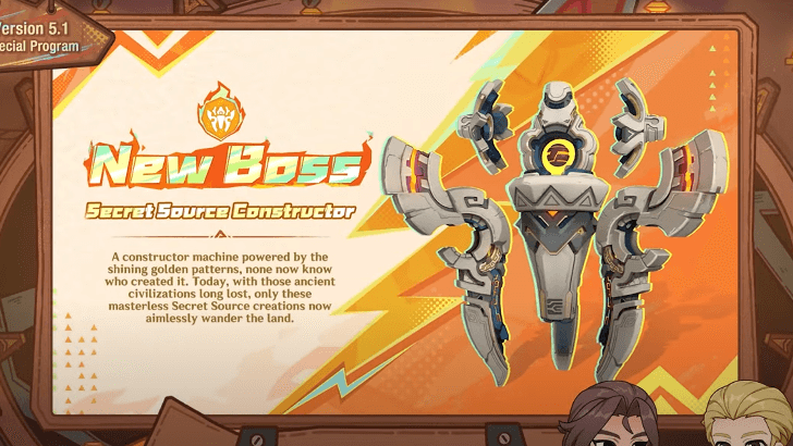 Genshin Impact 5.1 Secret Source Constructor
