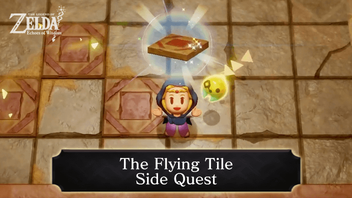 Zelda Echoes of Wisdom Flying Tile Side Quest