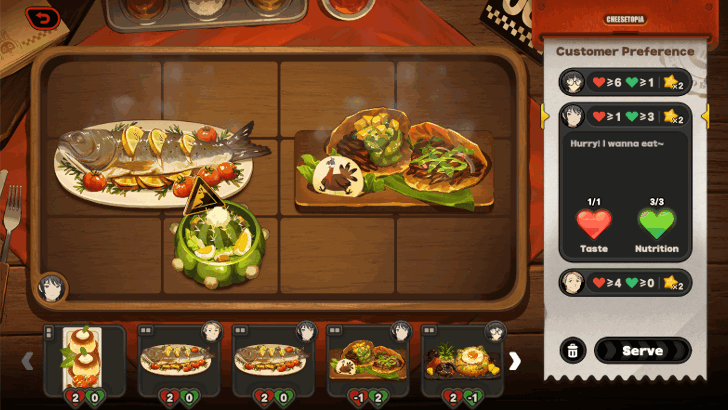 Cheesetopia Meal Combination Stage 8 Customer 2