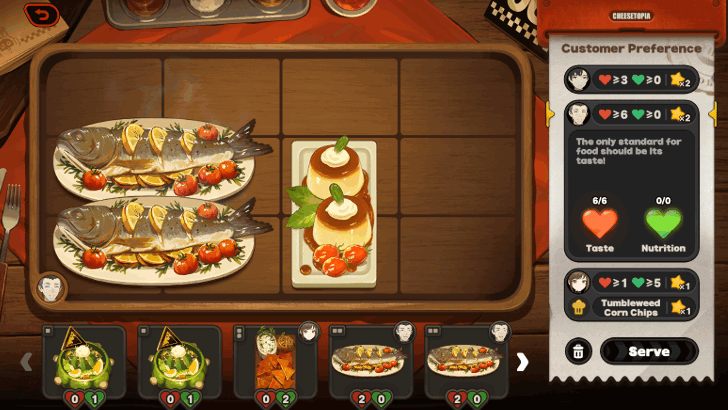 Cheesetopia Meal Combination Stage 9 Customer 2