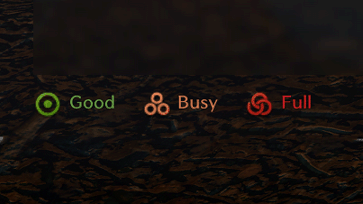 Server Population Icons