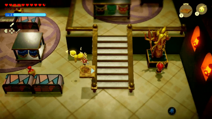 Sneak away from the guards, and head east