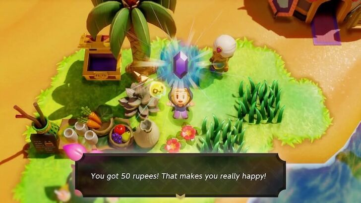 Zelda EoW - Flying Tile 50 Rupees