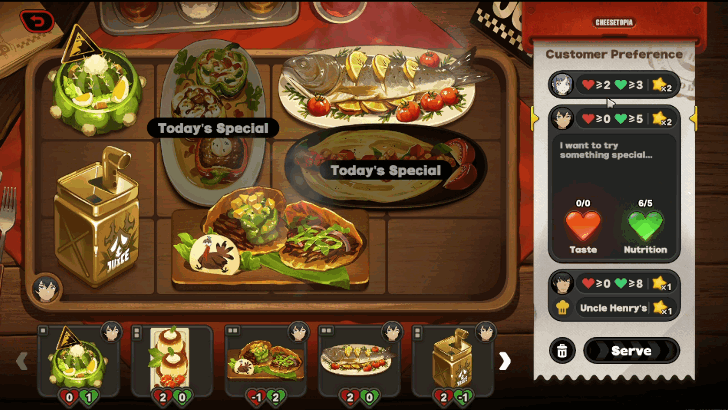 Cheesetopia Meal Combination Stage 10 Customer 2