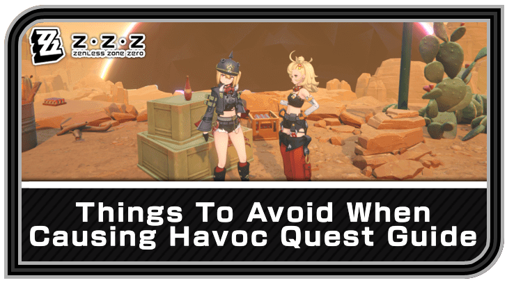 ZZZ - Things to Avoid When Causing Havoc