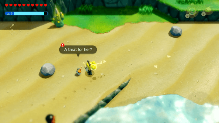 Talk to the Cat Near the Waypoint in Seesyde Village