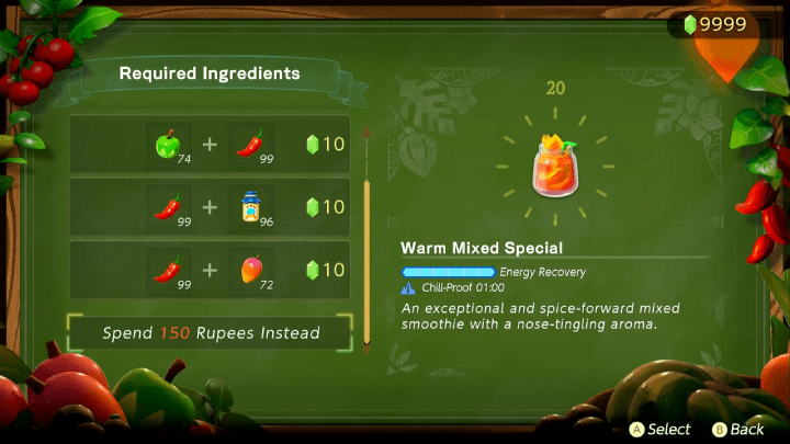 Blend the Smoothie with the required ingredients