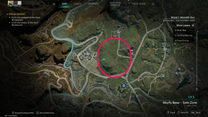 Once Human - Citrus County Oranges map