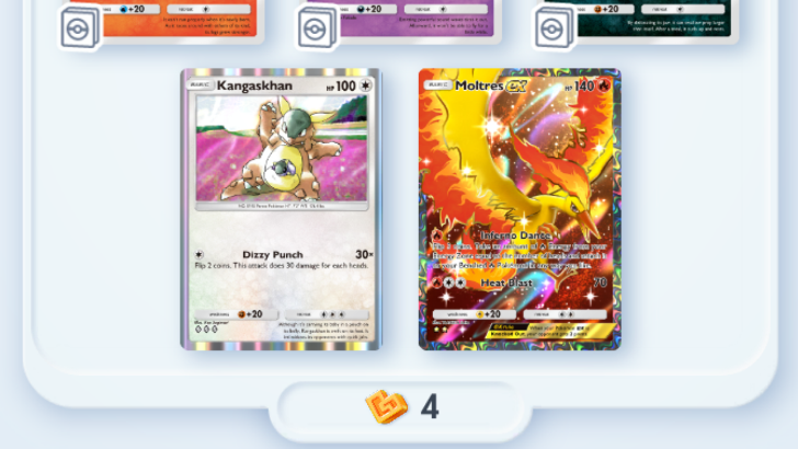 Pokemon TCG Pocket - 4 Wonder Stamina