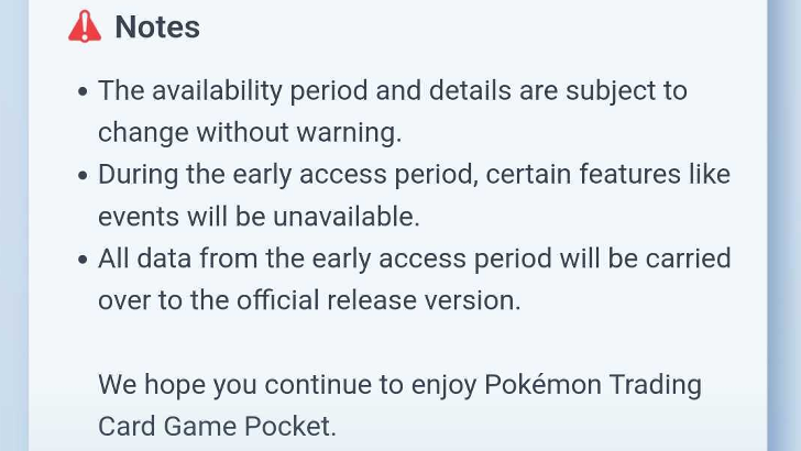 Pokemon TCG Pocket - Data Carry Over