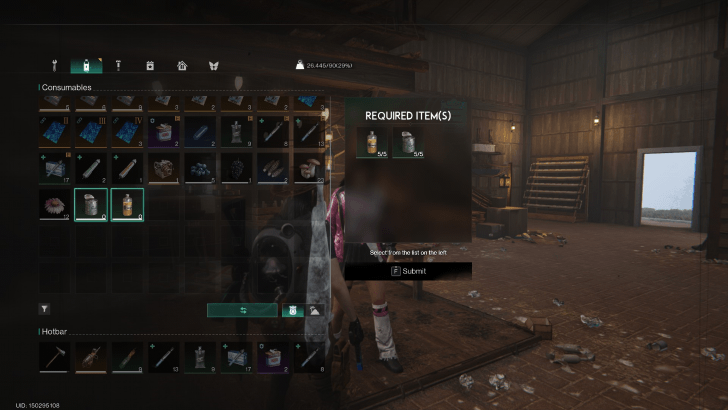 Once Human - Orange Juice and Blueberry Juice