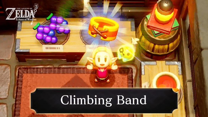 The Legend of Zelda Echoes of Wisdom (EoW) - Climbing Band