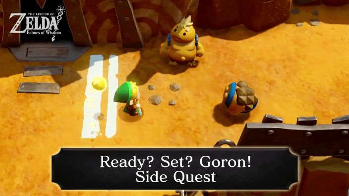 Zelda Echoes of Wisdom Ready Set Goron Quest Walkthrough
