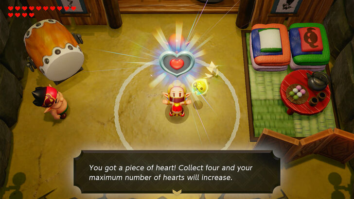 Heart Piece (Slumber Dojo) overworld location