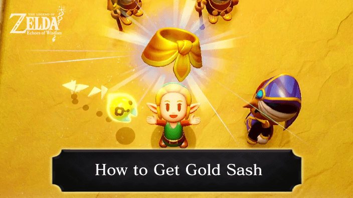 Zelda EoW - How to Get Gold Sash