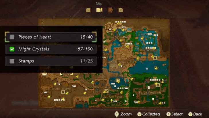 See the Total Number of Collected Items