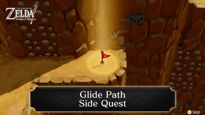 Zelda Echoes of Wisdom Glide Path Quest Walkthrough