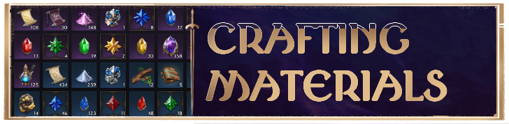 Crafting Materials Partial
