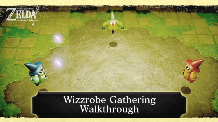 Zelda Echoes of Wisdom Wizzrobe Gathering