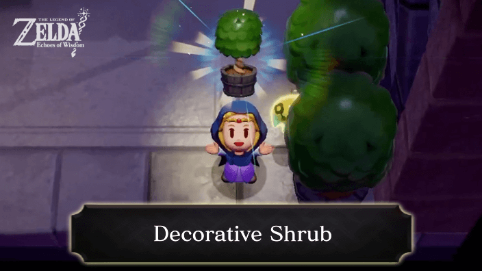 Zelda Echoes of Wisdom - Decorative Shrub