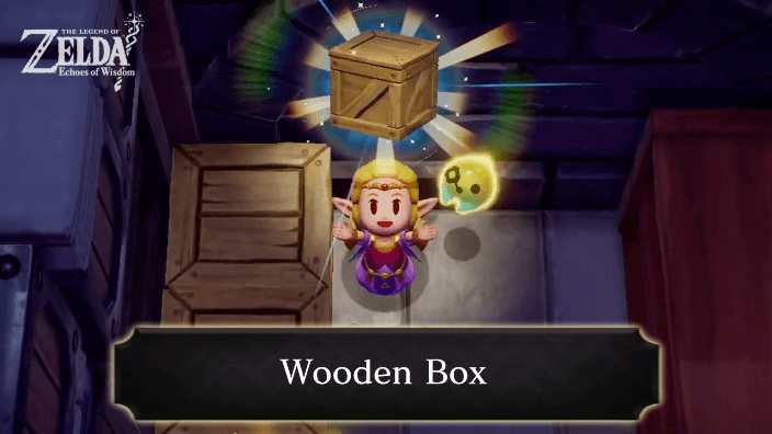 Zelda Echoes of Wisdom - Wooden Box